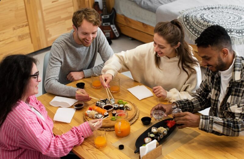 How Sharing Plates Changes the Social Dynamic at Tables More Powerfully Than Any Team-Building Exercise